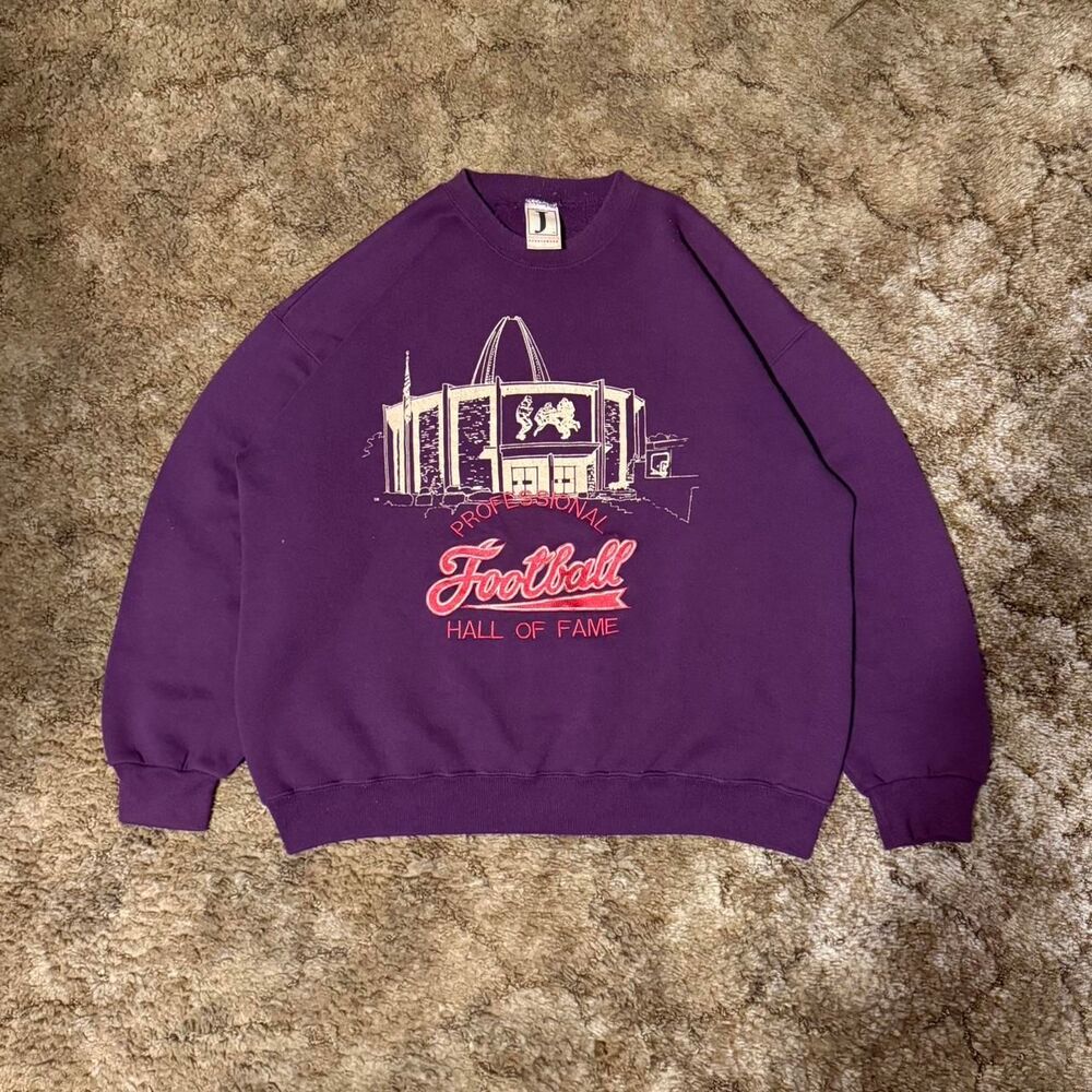 Vintage Pro Football Hall of Fame Crewneck Sweatshirt XLarge